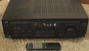 JVC RX-7010 VBK Srereo Receiver AV Surround TESTED Works Great Remote Bundle - Picture 1 of 9