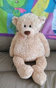 Gund 'Manni' # 15138 Teddybär Plüschtier Stofftier hellbraun Bär 27 Zoll - Bild 1 von 9