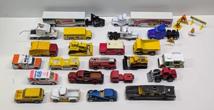 Vintage Hot Wheels Matchbox Diecast City Trucks Construction Vehicles, Mixed Lot - Picture 1 of 19