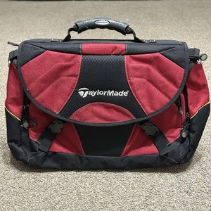 Sacoche d'ordinateur portable de golf TaylorMade noir et rouge neuve sans étiquette - Photo 1/21