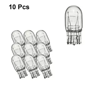 501 BULB 10x Pack SIDE LIGHT NUMBER PLATE PUSH IN CAR CAPLESS TAIL LIGHT 12V 5w - Picture 1 of 2