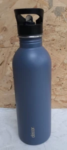 Décor Snap n Seal Insulated Water Bottle with Straw - 600ml Leakproof Stainless - Picture 1 of 6