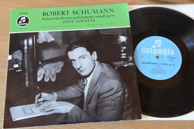Schumann Dino Lipatti  Philharmonia Karajan ‎Klavierkonzert 10'' EP Columbia - Bild 1 von 4