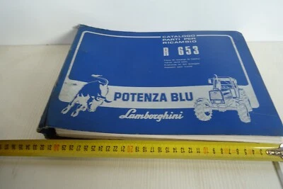 Lamborghini R 653 Catalogo parti di ricambio Trattori tractor - Immagine 1 di 4