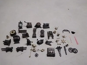 Vintage Dollhouse Large Cast Iron  Lot Preowned Good Condition - Picture 1 of 10