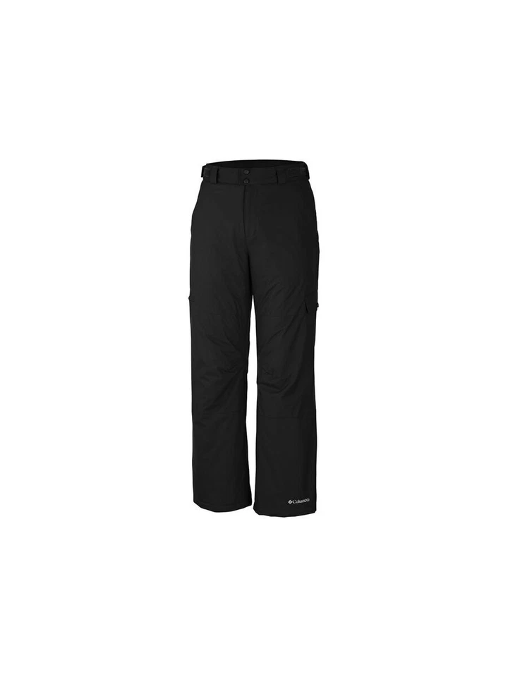 Columbia Black Ski Snow Gun Pants Large Men Wm8008 010 Waterproof Board