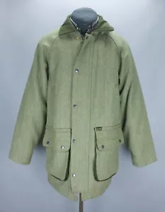 Bronte Derby Tweed English Country Shooting Jacket XL Herringbone & Stiped Coat - Picture 1 of 24
