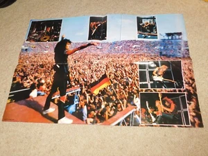 PÓSTER DE COLECCIÓN RARO 1985 RARO ACEPTAR METAL HEART TOUR HEAVY METAL - Imagen 1 de 5