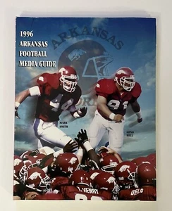 1996 Arkansas Football Media Guide Softback Book Razorbacks College Sports - Picture 1 of 7