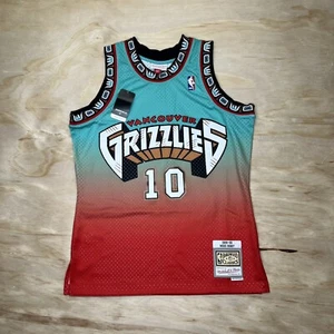NEW MD Mike Bibby Vancouver Grizzlies Mitchell Ness 1998/99 Swingman Jersey - Picture 1 of 12