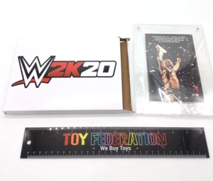 WWE 2K20 Autographed Photo Plaque - KURT ANGLE - Picture 1 of 6