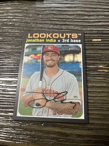 2020 Topps Heritage Minor League Jonathan India Chattanooga Lookouts #164 - Picture 1 of 1