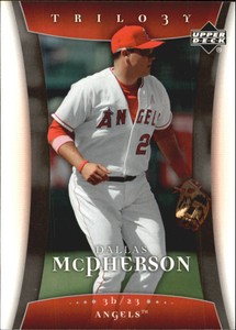 2005 Upper Deck Trilogy Baseball Card #23 Dallas McPherson