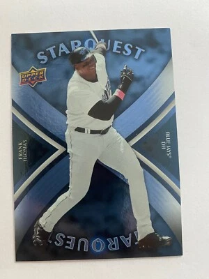 FRANK THOMAS 2008 UPPER DECK SERIES 1 STARQUEST BLUE RARE #SQ-25 - Image 1 of 2