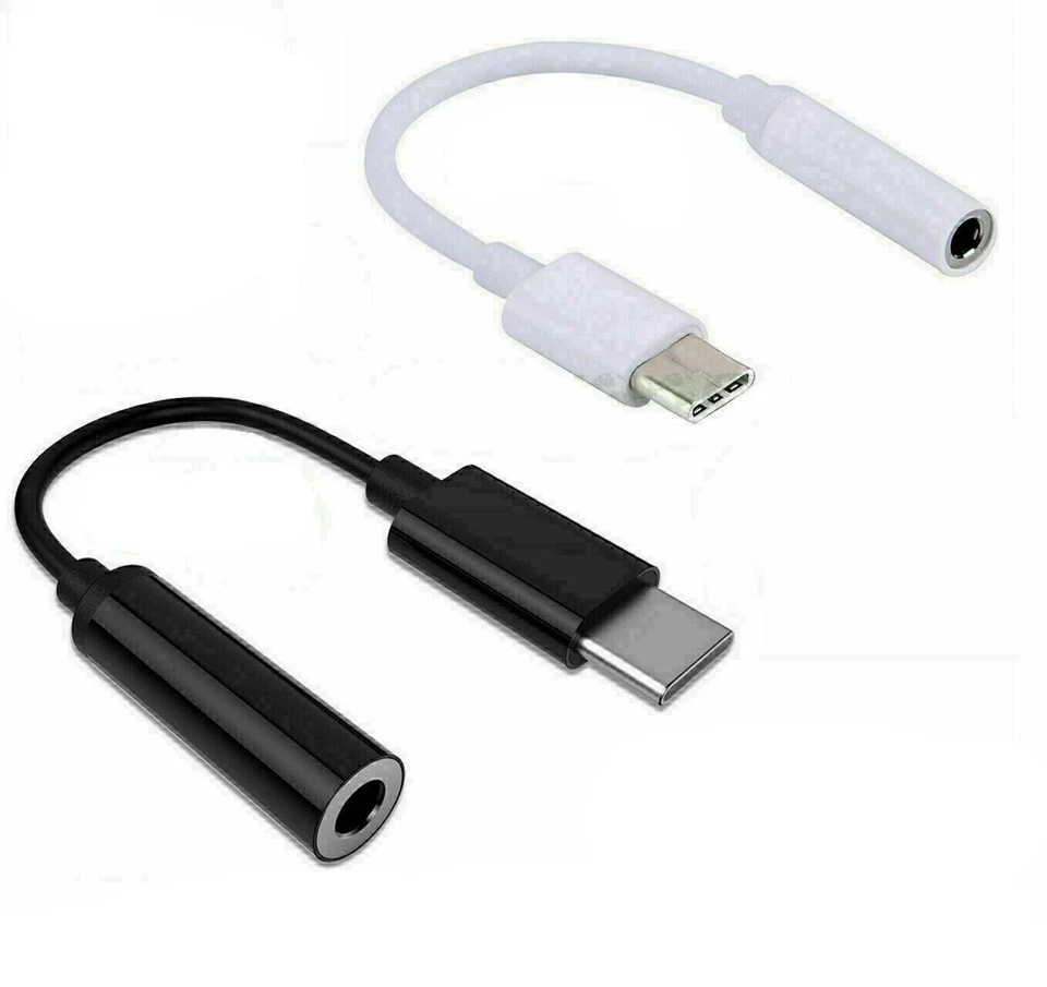 USB TYPE C TO 3.5mm AUDIO HEADPHONE ADAPTER JACK FOR ANDROID AND LATEST IPHONE