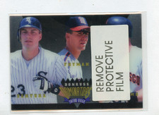 1995 DONRUSS DOMINATORS SHORTSTOP # 5 MATT WILLIAMS , T. FRYMAN , ROBIN VENTURA