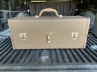 Vintage KENNEDY KITS T-18 Tackle Box Tool Box Metal Multi Compartment Trays