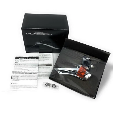 Shimano Ultegra FD-R8000-F 2x11 Front Derailleur Braze-On  Lightweight & Precise - Image 1 of 2