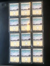 MTG 12 x Pianura innevata (Snow-Covered Plains/Snowy level) - English.