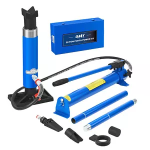 OMT 6/12/20Ton Porta Power Hydraulic Jack Body Frame Repair Kit w 4.7ft Oil Hose - Picture 1 of 26