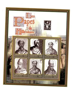 Togo 2000 - The Popes Of The Millennium - Sheet of Six Stamps - MNH - Picture 1 of 1