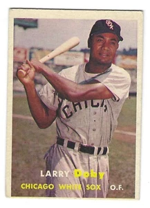 1957 Topps LARRY DOBY #85 VG-EX Chicago White Sox HOF - Picture 1 of 2