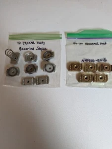(MENGE 13) KANALMUTTER 1/4-20 VERSCHIEDENE STILE PACKUNG VON 13 - Bild 1 von 3