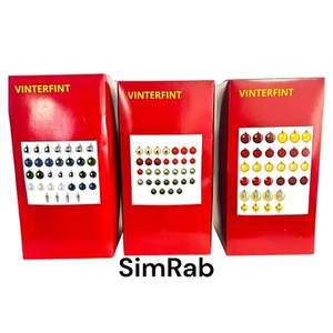 IKEA VINTERFINT 2023 Set (32) Kugeln Ornamente wählbar S!et - Bild 1 von 7