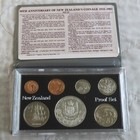 New Zealand 1983 7 Coin Proof Year Set With Silver Dollar - complete