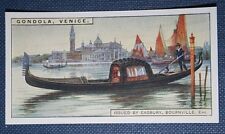 VENICE GONDOLA     Original Vintage Card  