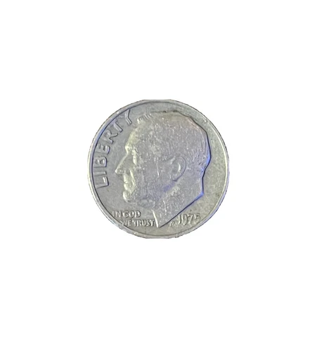1975 No S Dime Possible Proof Cover