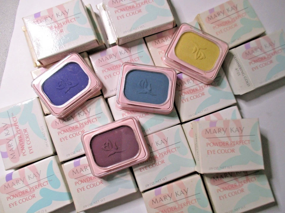MARY KAY ~ Powder Perfect rectangular eye shadows ~Retro colors!  YOU CHOOSE - Image 1 of 1