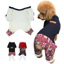 Warm Dog Winter Clothes for Small Medium Dogs Fleece Jumpsuit Puppy Coat Jackets
