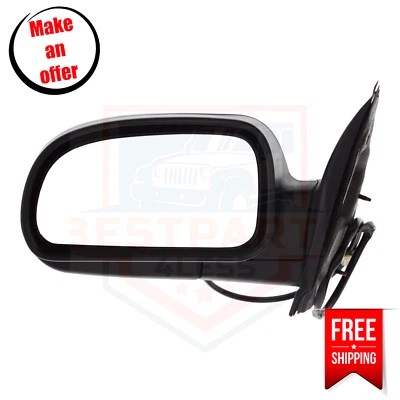 Kool Vue CV84EL Mirror power glass left side for 2007-2009 Chevrolet Trailblazer - Изображение 1 из 4