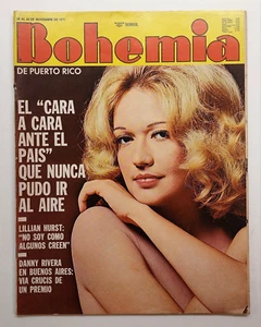 VINTAGE MAGAZINE / BOHEMIA / LILLIAN HURST / PUERTO RICO 1971 #24 - Picture 1 of 3