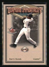 Barry Bonds 2002 Fleer Triple Crown Diamond Immortality #2DI Baseball Card