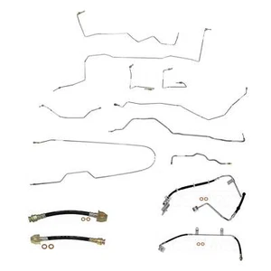 99-03 Jeep Grand Cherokee, Prior to 04/27/2003 Complete Brake Line & Hose Kit; S - Picture 1 of 1