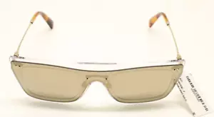 Valentino VA4016 5024/5A Clear, Gold/Light Gold Mirrored Lens Sunglasses( #1467) - Picture 1 of 6