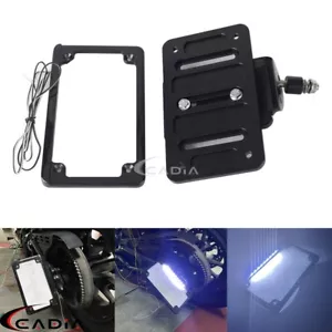 License Plate Frame Holder W/ LED Light For Harley Sportster S RH1250S 2021-2024 - Picture 1 of 10