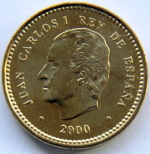 ESPAÑA JUAN CARLOS I 100 PESETAS 2000 KM-989 ""100" (ROLLO COMO NUEVO) - Imagen 1 de 2