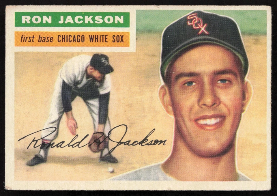 1956 Topps #186 Ron Jackson - Image 1 of 2