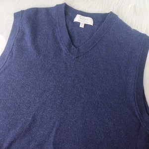 Turnbury Extra Fine Merino Wool Men’s L Sweater V Neck Golf Preppy Classic - Bild 1 von 7