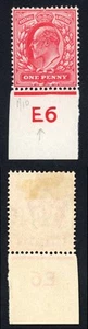 KEVII 1d DLR Control E6 (Broken E) U/M - Picture 1 of 1