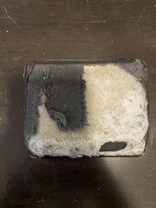 Distressed Carhartt Nylon Duck Bifold Wallet, Worn, Broken In - Picture 1 of 4