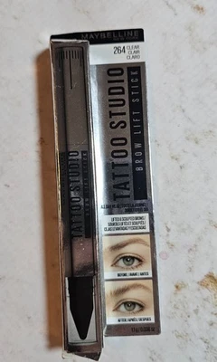 Palo de levantamiento de cejas Maybelline Tattoo Studio - Transparente 264 - NUEVO sellado Foto 1 de 2