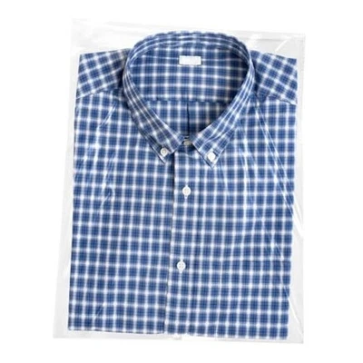 100 paquetes de bolsas de celofán de plástico para camisetas limpias, 12*16 pulgadas transparentes Foto 1 de 4
