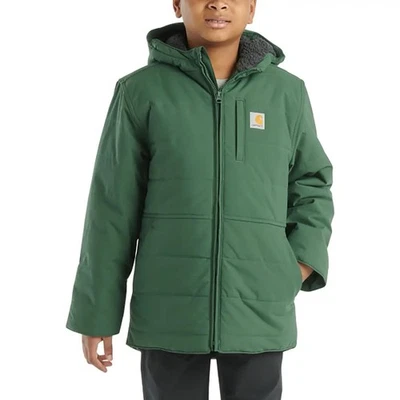 Chaqueta con Capucha Aislada Carhartt Montana para Niños Verde Nueva con Etiquetas Mediana 10/12 Precio de Venta sugerido por el fabricante 115 USD Foto 1 de 4