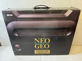 NEO GEO AES Console System Boxed neogeo SNK Tested JAPAN w/AV adapter