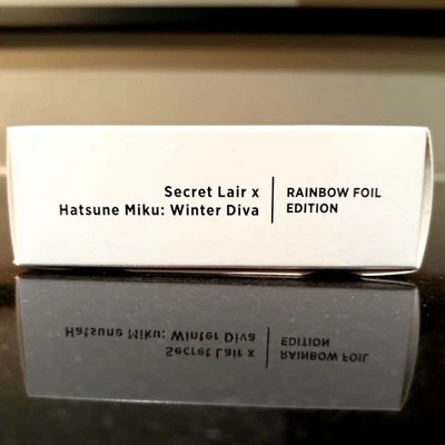 Secret Lair x Hatsune Miku: Winter Diva MTG Magic the Gathering Rainbow Foil - Image 1 of 4