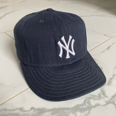 Vintage 1990s 90s New York Yankees New Era Diamond Collection Fitted Hat 7 1/8 - Image 1 of 4